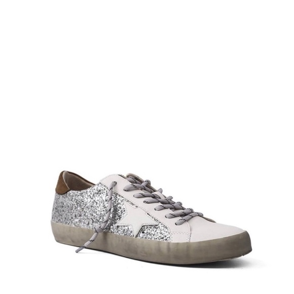 ShuShop Shoes - Shu Shop glitter and leather sneakers ❤️